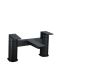 RAK Moon Bath Filler In Black RAKMOO3004B Bathroomsuites
