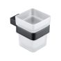 RAK Moon Tumbler In Black RAKMOO9903B Bathroomsuites