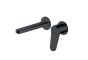 RAK Petit Round Wm Single Lever Bsn Mxr Matt Black RAKPER3007B Bathroomsuites