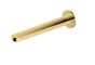 RAK Petit Round Bath Spout In Brush Gold RAKPER3015G Bathroomsuites