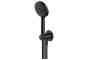 RAK Petit Round Wm Shwr Set In Matt Black RAKPER4005B Bathroomsuites