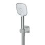 RAK Petit Sq Wm Shwr Set In Brushed Nickel RAKPES4005N Bathroomsuites