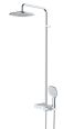 RAK Petit Sq Shwr Column In Cp RAKPES6001C Bathroomsuites