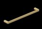 RAK Petit Sq 60Cm Towel Bar In Brush Gold RAKPES9910-60G Bathroomsuites