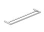 RAK Petit Sq 60Cm Double Towel Bar In Cp RAKPES9912-60C Bathroomsuites