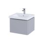 RAK Resort 500 Single Draw Bsn Unit In Matt Stone RAKRSTWBU50601 Bathroomsuites