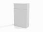 RAK Resort 500X790 Wc Unit In Matt White RAKRSTWCU600 Bathroomsuites