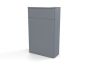 RAK Resort 500X790 Wc Unit In Matt Grey RAKRSTWCU603 Bathroomsuites
