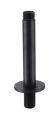 RAK 250Mm Brass Ceiling Arm Round In Black RAKSHW0004B Bathroomsuites
