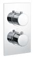 Round Single Outlet 2 Handle Therm Conc Shwr Valve RAKSHW3201R Bathroomsuites