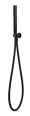 Round Shwr Handset Wall Bracket Kit In Black RAKSHW4002B Bathroomsuites