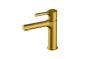 RAK Sorrento Standard Bsn Mxr In Brushed Gold RAKSOR3001G Bathroomsuites