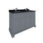RAK Washington 1200Mm Double Bsn Unit In Grey RAKWBU120503 Bathroomsuites