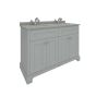 RAK Washington 1200Mm Double Bsn Unit In Greige RAKWBU120505 Bathroomsuites