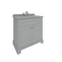 RAK Washington 800Mm Bsn Unit In Greige RAKWBU80505 Bathroomsuites