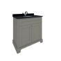 RAK Washington 800Mm Bsn Unit In Cappucino RAKWBU80514 Bathroomsuites