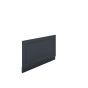 RAK Washington 750 Bath End Panel In Black RAKWEP75504 Bathroomsuites