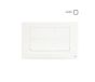 OLI RIA DUAL BRANCA/ WHITE FLUSH PLATE 640581