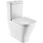 Roca Gap Soft-closing toilet seat and cover with fittings A801472004