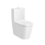 Roca Inspira Round Soft-Close Toilet Seat and Cover with fittings A80152200B