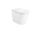 Roca Inspira Round Soft-Close Toilet Seat and Cover with fittings A80152200B