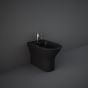 RAK Feeling Btw Bidet In Matt Black RST14504A Bathroomsuites