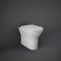 RAK Feeling Rimless Btw Pan In Matt White RST19500A Bathroomsuites