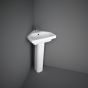 RAK Resort Slim Standard Height PED RSTSLPED Bathroomsuites