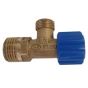 The IDEAL STANDARD PROSYS 150 STOP VALVE RV16967 is designed for use in plumbing systems to control the flow of water. It features a reliable mechanism for efficient operation and is suitable for various installations. The valve ensures a secure shut-off 
