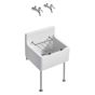 A/Shks S047501 Birch 46cm Cleaners Sink Complete