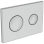 Ideal Standard Conceala dual flush flushplate Stainless Steel S1082MY