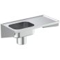 A/Shks S1267MY Clyde New Sink 120 x 60 S/S LH