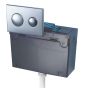 Ideal Standard  Conceala 2 cistern delay fill 4.5/3 or 4/2.6 litre dual flush valve bottom supply and internal overflow, no flushplate  S363667
