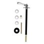 Ideal Standard Traditional concealed cistern lever - white porcelain and chrome plated S439501