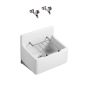 A/Shks S592001 Birch 51cm Cleaners Sink + Grating