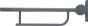 A/Shks S6360RN Con21 Hinged Support Arm 80cm