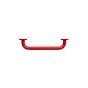 A/Shks S6452GQ Con21 Str Grab Rail Red 45cm