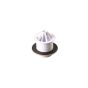 A/Shks S8726AA Str Waste Unslotted 1.1/2in CP