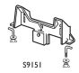 A/Shks S915167 Portman Bracket no Waste Support