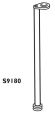 PACK POL S/S CTR LEG WITH TOP PLT 600MM