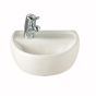 Twyford.SA4156WH.Sola.Medical.Basin.400.1TH.LH...