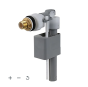 Flomasta Brass & plastic Side entry Fill valve, ½ 25613001