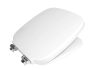 GALA G5157001 UNIVERSAL Cushioned WC Seat White Seat White Seat and lid for the UNIVERSAL model toilet by Gala with soft close. White. This seat is only suitable for the UNIVERSAL model by the GALA brand. Includes fixing kit.