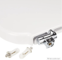 GALA G5157001 UNIVERSAL Cushioned WC Seat White
