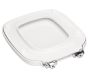 GALA G5157001 UNIVERSAL Cushioned WC Seat White