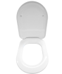 Pozzi Ginori YDRA Standard Toilet Seat And Cover With Standard Hinge 33762000-White
