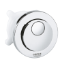 Grohe 39056 Round Dual Flush Push Button 39056000