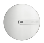 Wirquin 30723384 Slim+ Chrome Plated Metal Dome