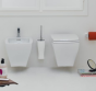 Original Jazz Artceram White Soft Close Toilet Seat JZA006