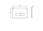 Ideal Standard R0459A5 Actuator Plate M3 Oleas – Quality Toilet Spare Parts UK | My Toilet Spares